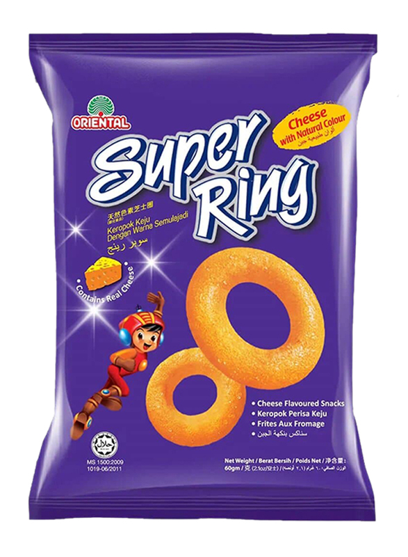 

Oriental Cheese Super Rings, 10 x 60g