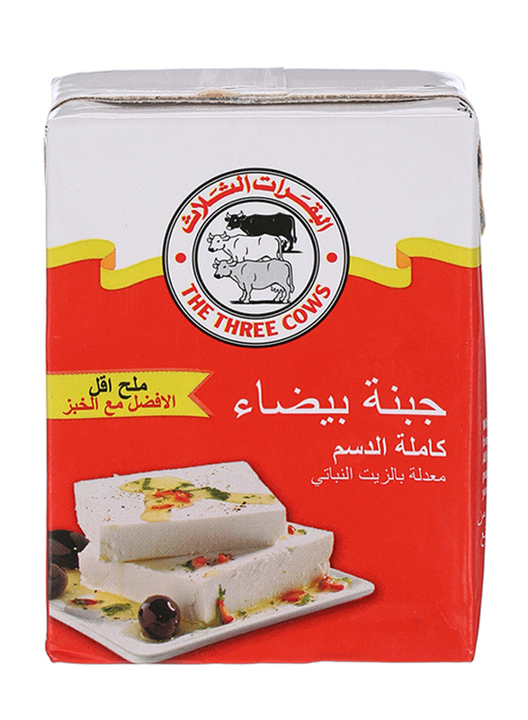 

3 Cows Feta Brick Low Salt Red 200gm