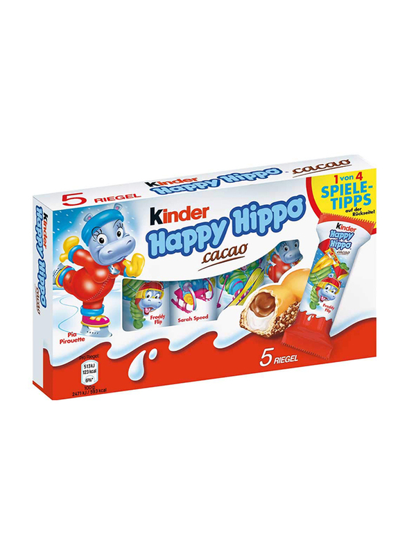 

Kinder Happy Hippo Chocoa 5x21gm