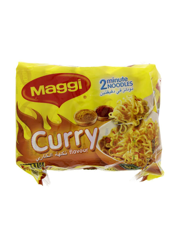 

Maggi Curry Flavour Noodles, 5 Pieces x 77g