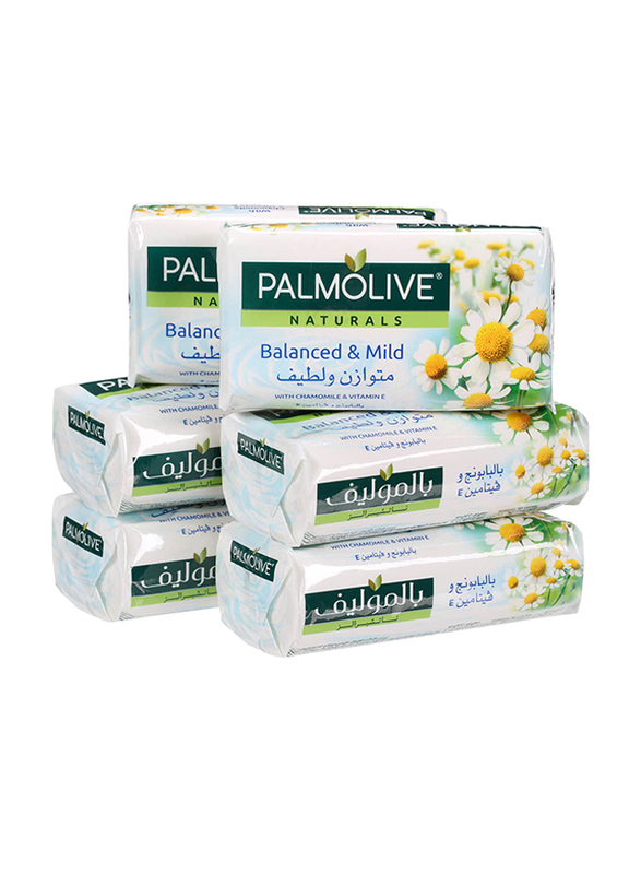 

Palmolive Balanced & Mild Soap, 6 x 170gm