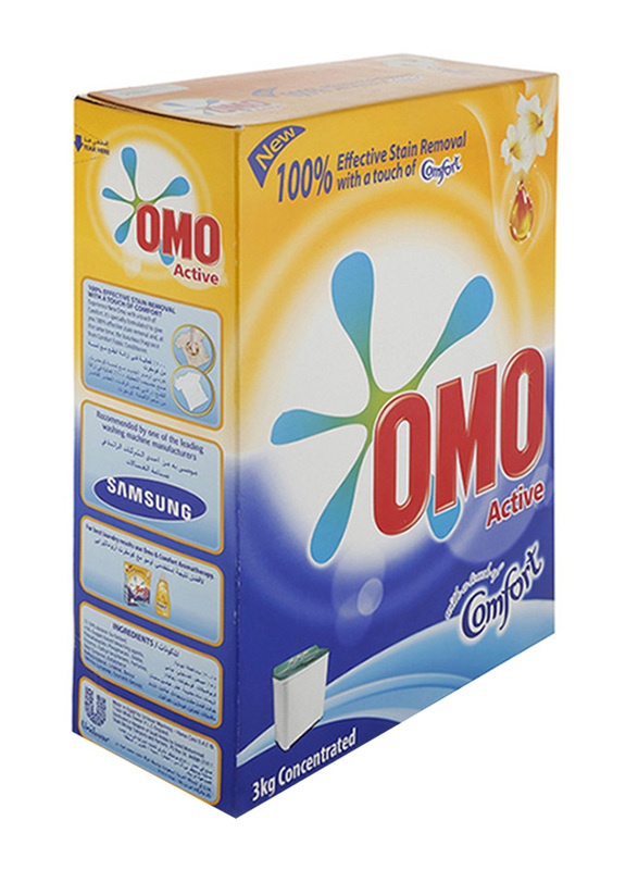 

Omo Active Comfort Laundry Powder Detergent, 3Kg