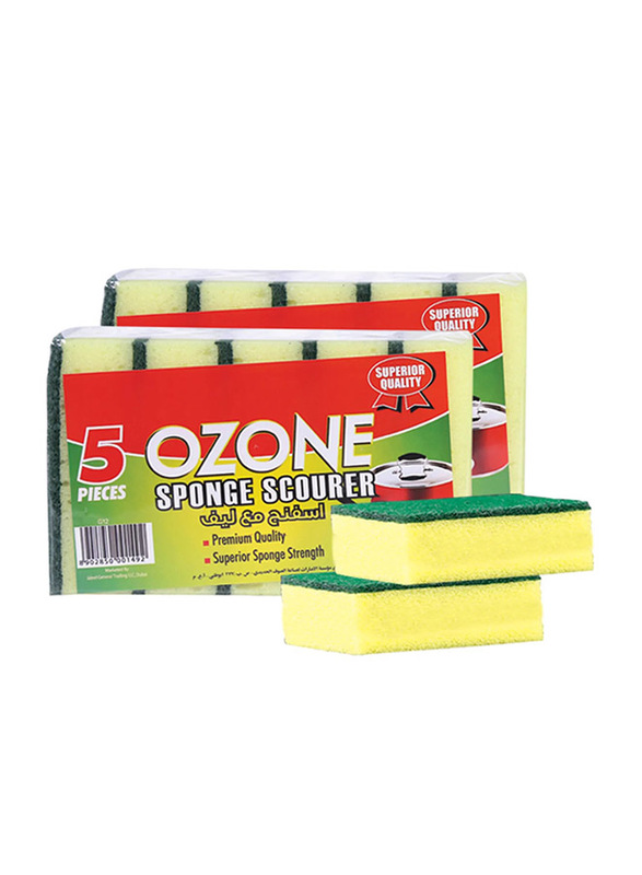 

Ozone Sponge with Scourer, 24 x 5 Pieces