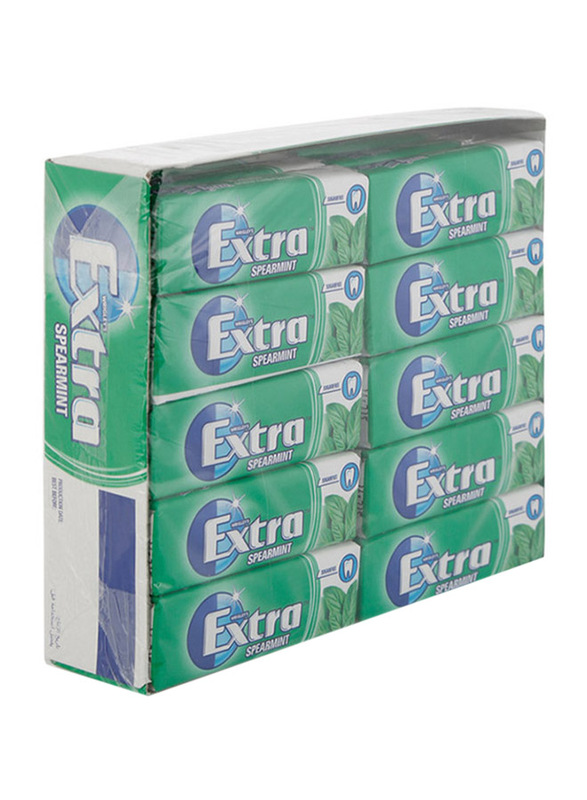 

Extra Chewing Gum Spearmint Green 30x14g