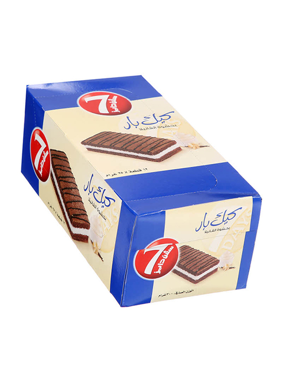 

7 Days Cake Bar Vanilla 12x25gm