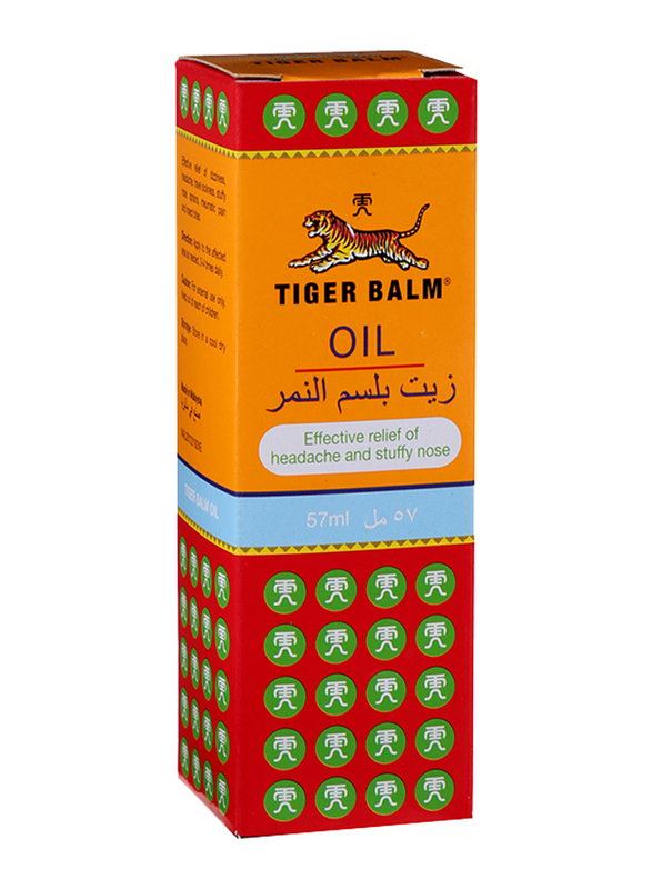 

Tiger Headache and Stuffy Nose Relief Balm Oil, 57ml