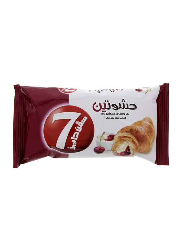 

7 Days Vanilla & Cherry Double Fill Croissant, 55g