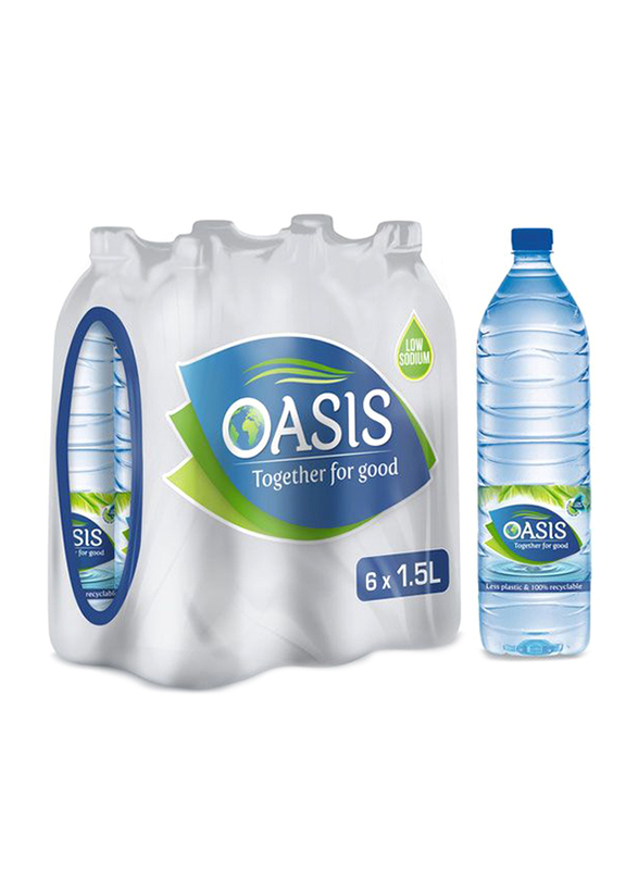 

Oasis Drinking Water 6x1.5ltr