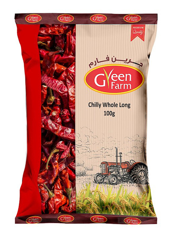 

Green Farm Whole Red Chilly, 100g