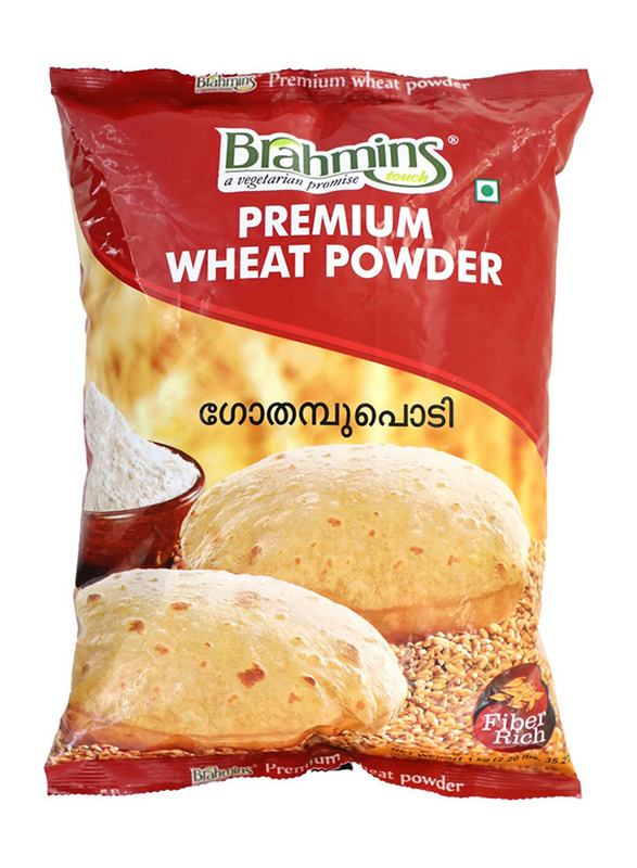 

Brahmins Premium Wheat Powder, 1Kg