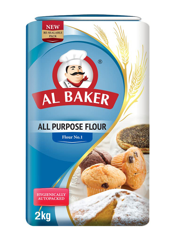 

Al Baker Maida Plain Flour, 2 kg