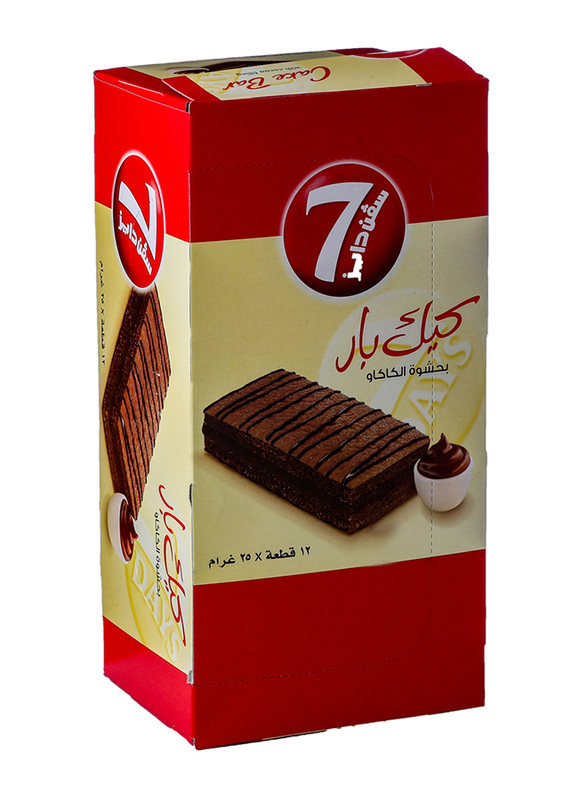 

7 Days Chocolate Cake Bar, 12 Pieces, 25g