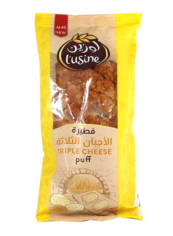 

L'usine Triple Cheese Puff 104gm