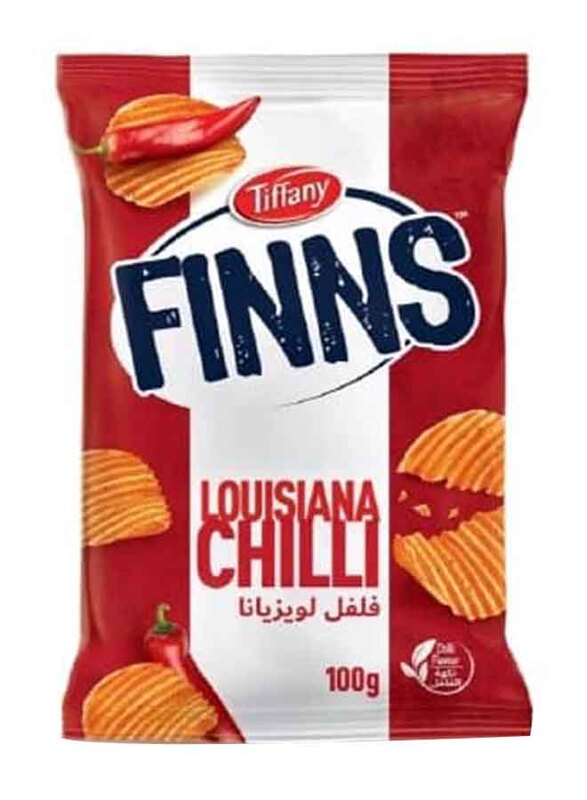 

Tiffany Finns Potato Chilli Chips, 100g