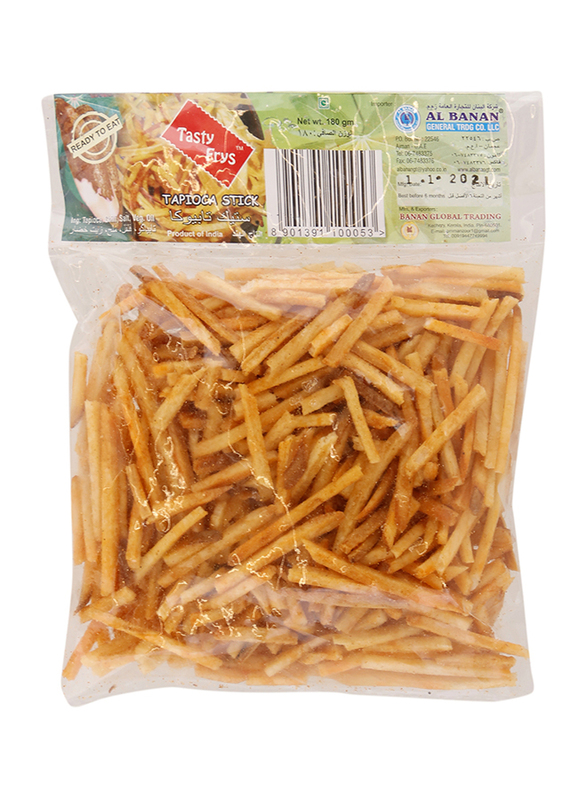 

Tasty Frys Tapioca Stick/Chips 180gm