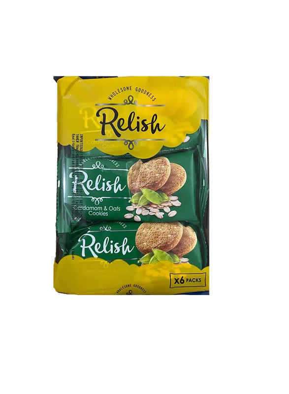 

Relish Cardamom &Oats Cookies 12x42gm