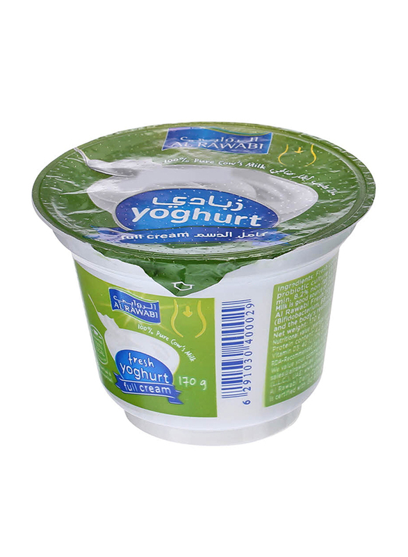 

Al Rawabi Full Cream Yoghurt, 170g