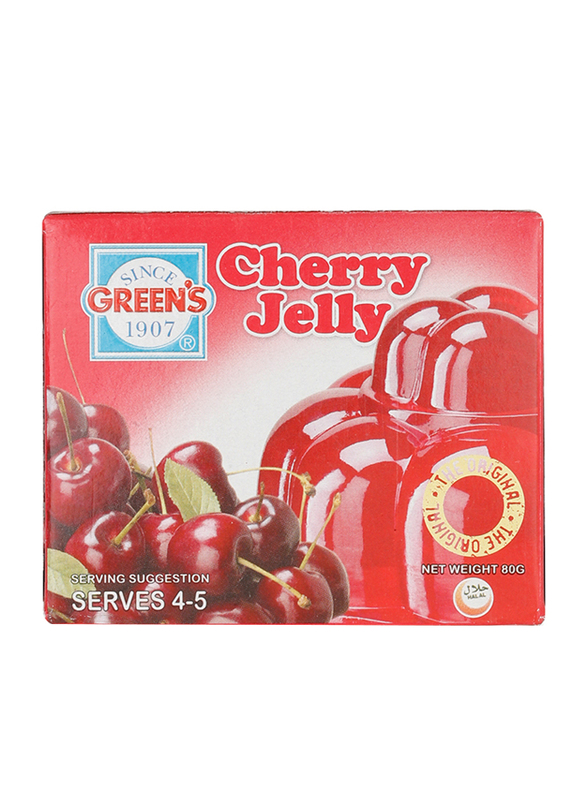 

Greens Cherry Jelly, 6 x 12 x 80g