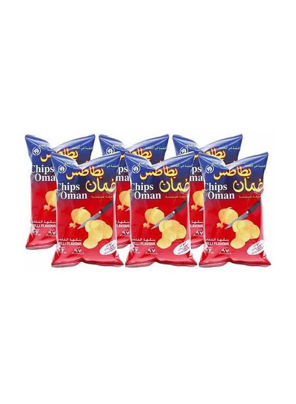 

Oman Chilli Potato Chips 6x97gm