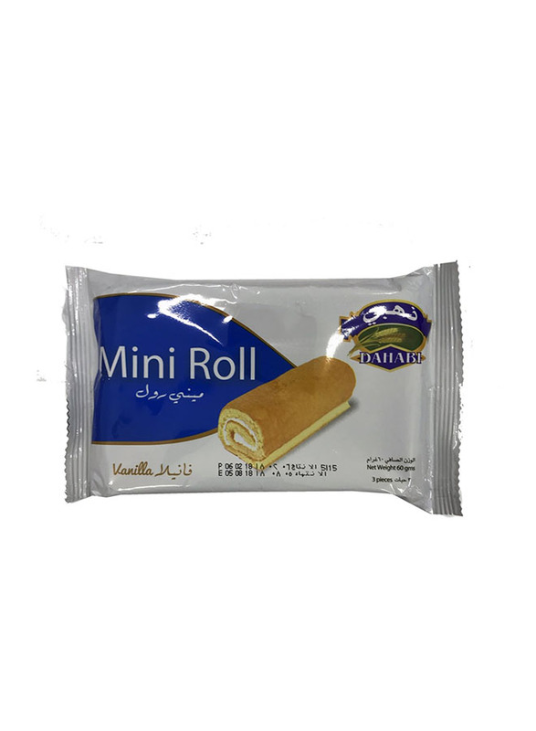 

Dahabi Vanilla Mini Roll, 60g