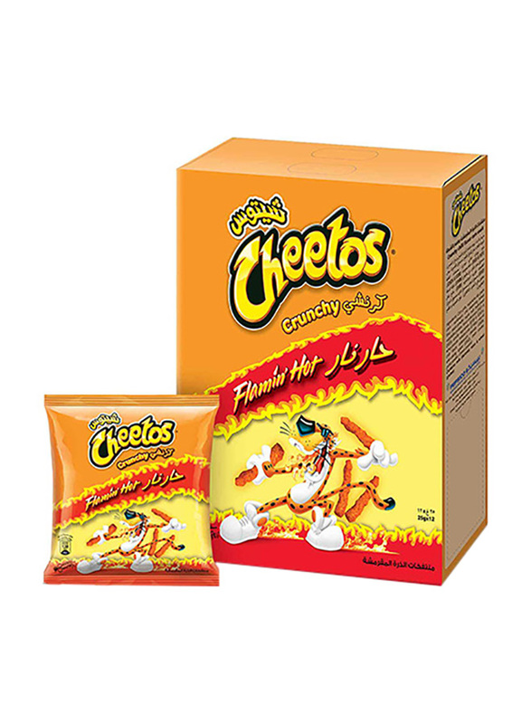 

Cheetos Crunch Flaming Hot, 12 x 25g