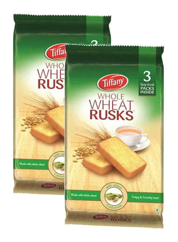 

Tiffany Whole Wheat Rusk 2x335gm
