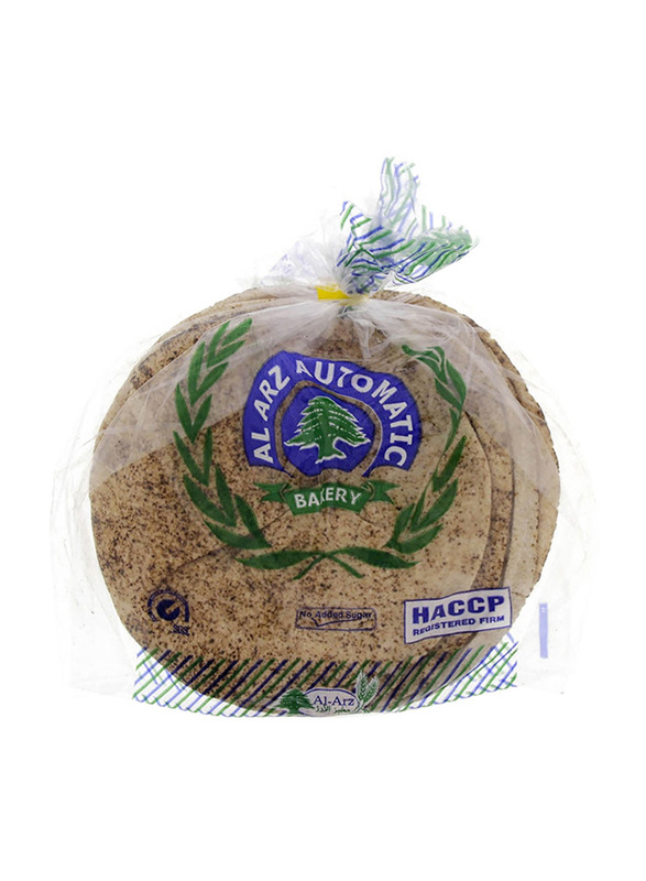 

Al Arz Bakery Arabic Brown Bread, Medium, 200g