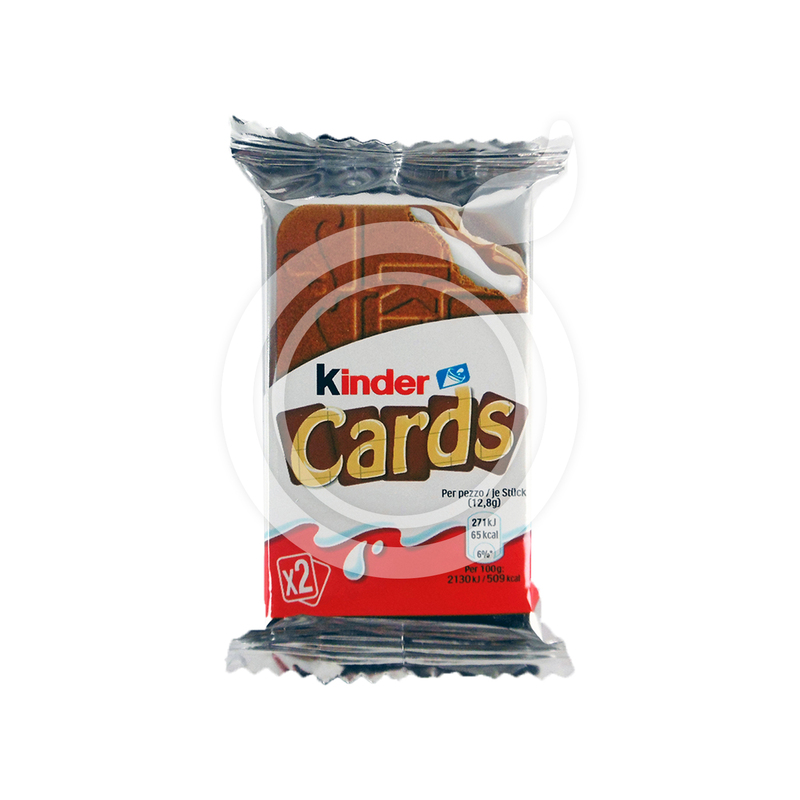 

Kinder Cards T2 25.6Gm