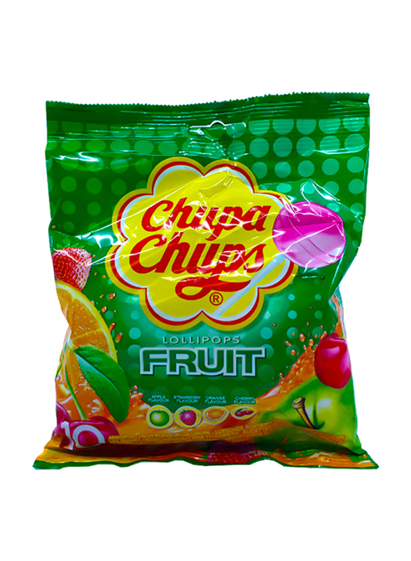 

Chupa Chup Fruit 10s 12x120gm