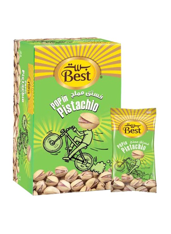 

Best Salted Pista Pouch, 24 Packet x 13g