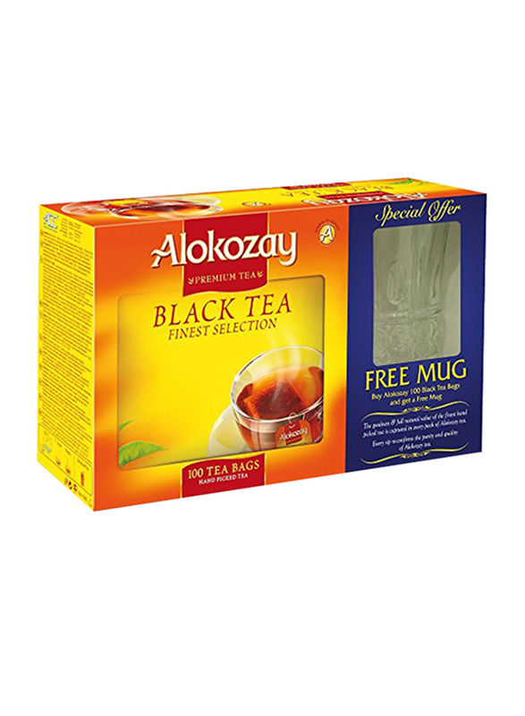 

Alokozay Tea Bags 12x100pcs+Mug
