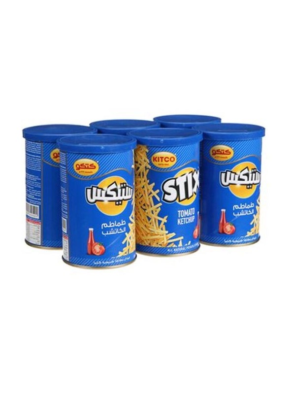

Kitco Stix Tomato Ketchup Chips 6x45gm