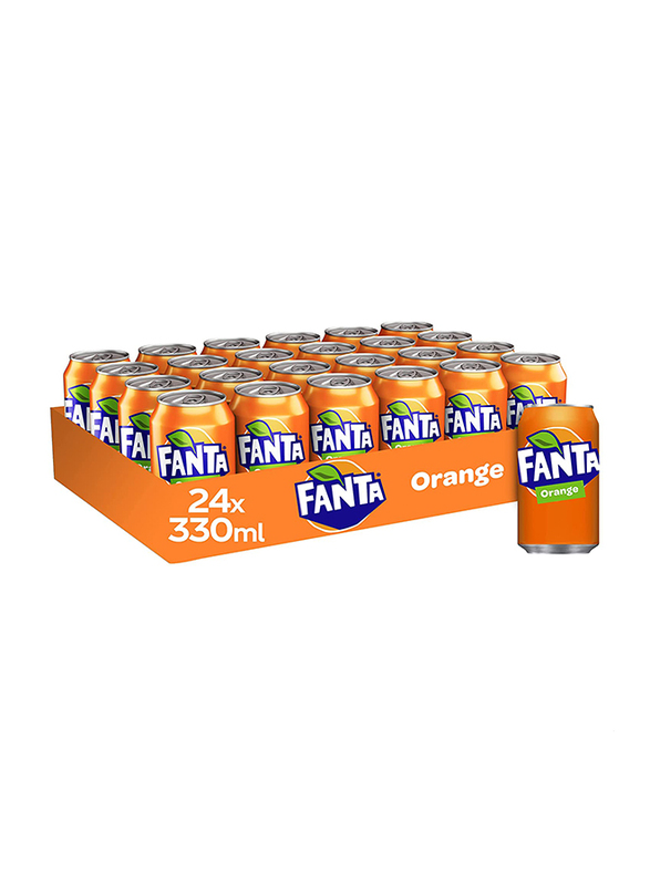 

Fanta Soft Drink Orange Can 6x330ml