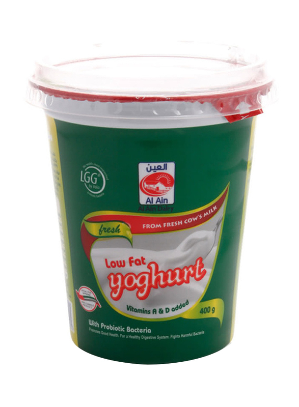 

Al Ain Natural Low Fat Yoghurt 400gm