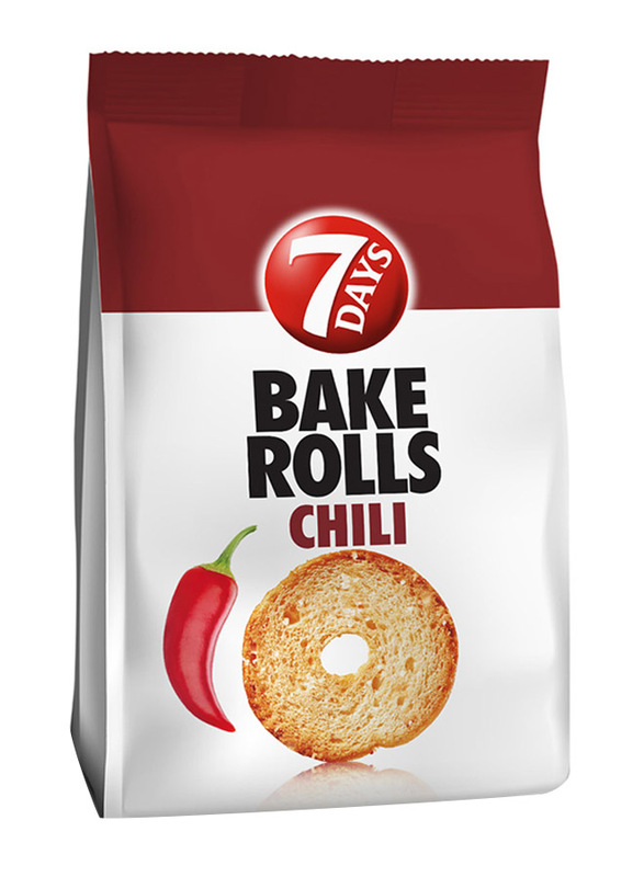 

7Days Baked Chilli Rolls, 80g