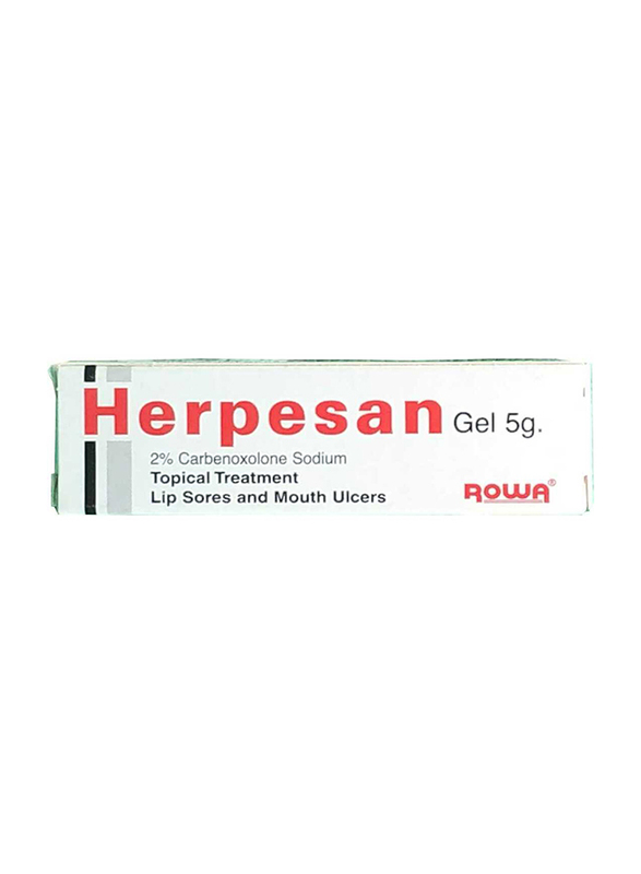 

Rowa Herpes an Lip Sore & Mouth Ulcers Gel, 5gm