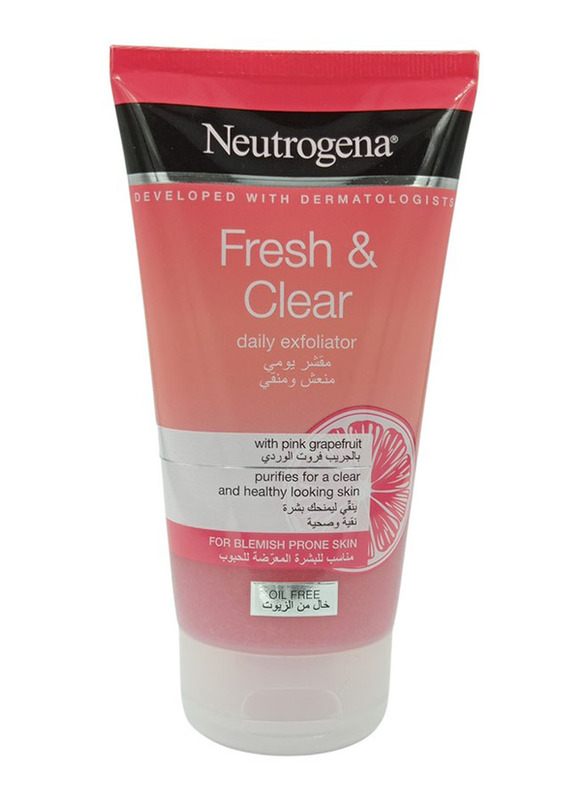 

Neutrogena Fresh and Clear Oil Free Daily Exfoliator, 150ml