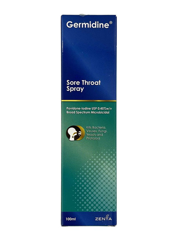 

Germidine Sore Throat Spray, 100ml