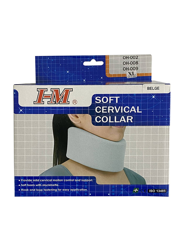 

I-M Soft Cervical Collar, XL, Beige
