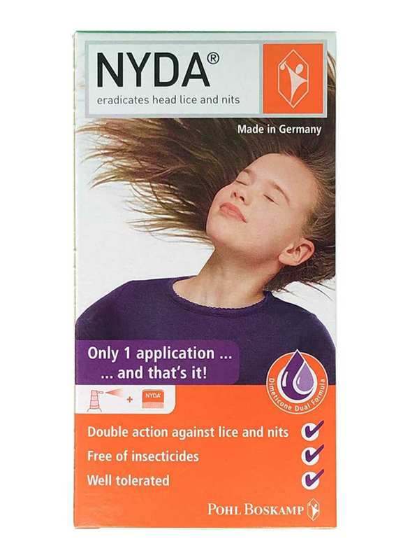 

Nyda Pump Lice Spray for All Hair Types, 50ml