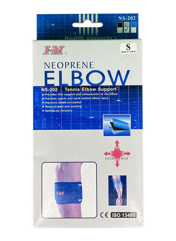 

I-M Neoprene Tennis Elbow Support, Small, Blue