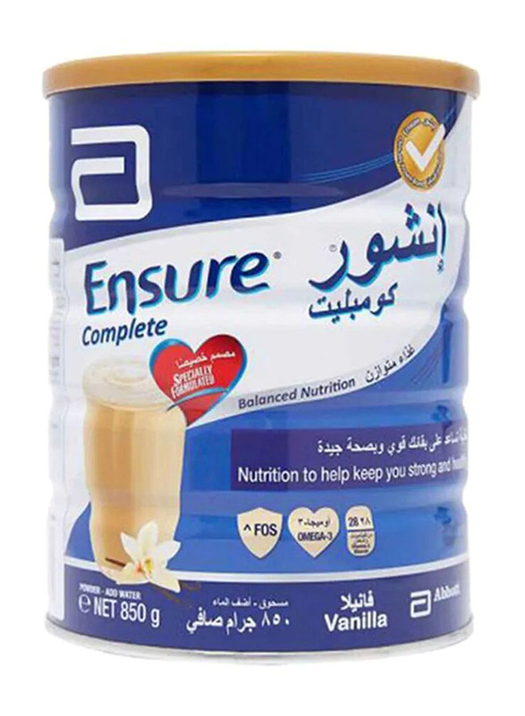 

Ensure Complete Vanilla Milk Powder, 850g