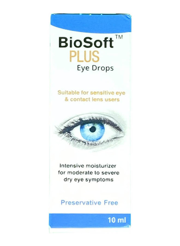 

Oy Finnsusp Ab Biosoft Plus Eye Drops, 10ml