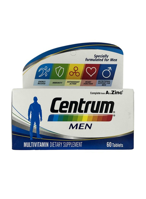 

Pfizer Centrum Men Dietary Supplement, 60 Tablets