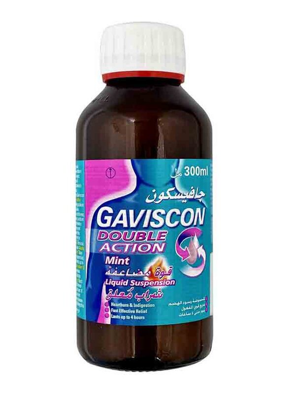 

Gaviscon Suspension Double Action Mint, 300ml