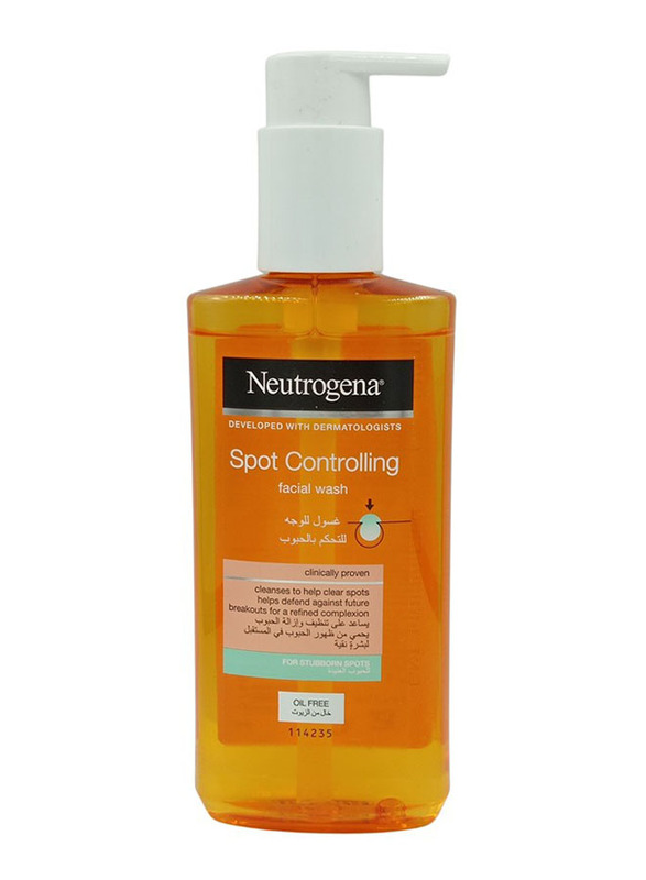 

Neutrogena Oil Free Spot Controlling Facial Wash, 200ml
