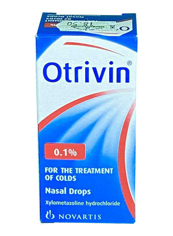 

Otrivin 0.1% Adult Nasal Drops, 10ml