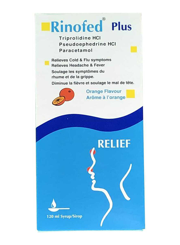 

Jordan Pharma Rinofed Plus Syrup, 120ml