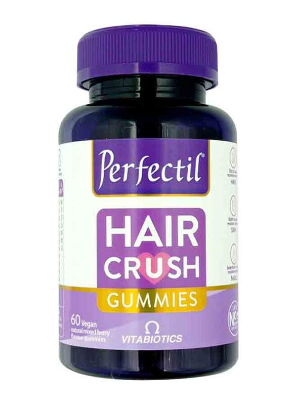 

Vitabiotics Perfectil Hair Crush Gummies, 60 Gummies