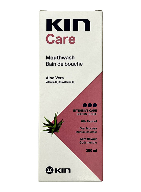 

Kin Care Mouthwash with Aloe Vera, 250ml